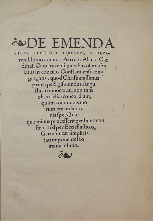 De emendatione ecclesiae libellus,